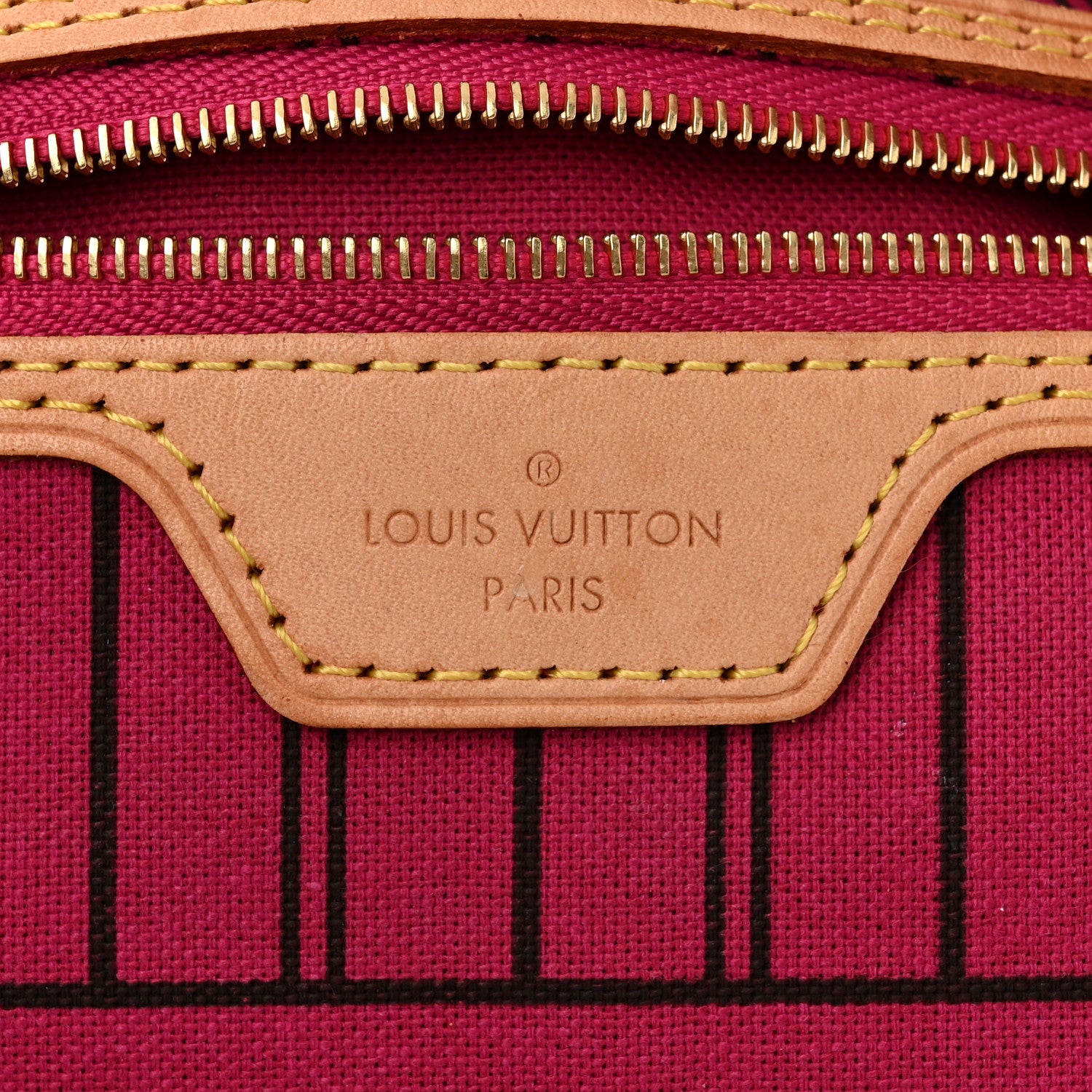Louis Vuitton Monogram Neo Neverfull MM Fuchsia 7 of 10