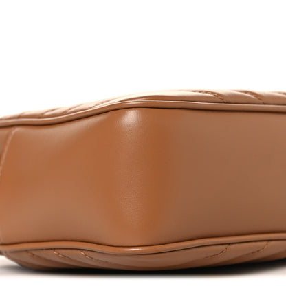 Saint Laurent Calfskin Matelasse Monogram Lou Camera Bag Cinnamon 9 of 10