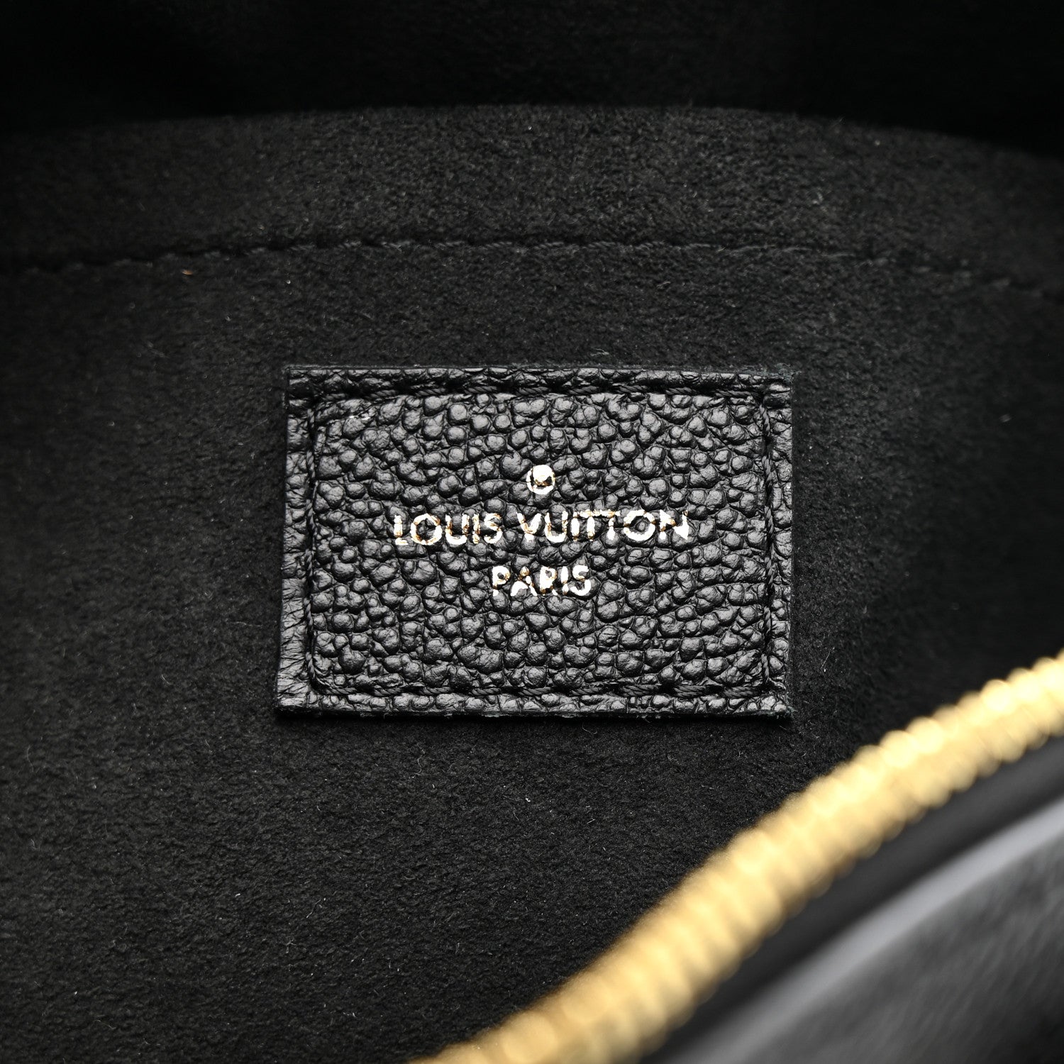 Louis Vuitton Empreinte Monogram Giant Speedy Bandouliere 20 Black 6 of 9