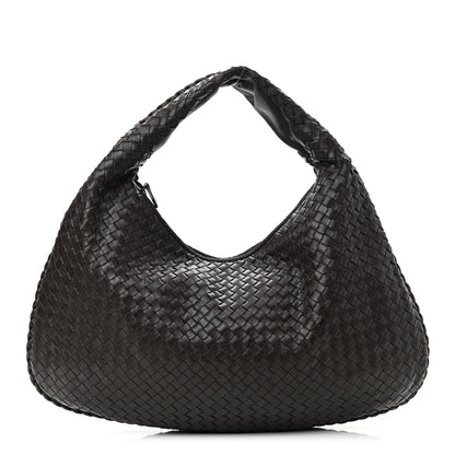Bottega Veneta Nappa Intrecciato Large Veneta Hobo Ebano 1 of 10