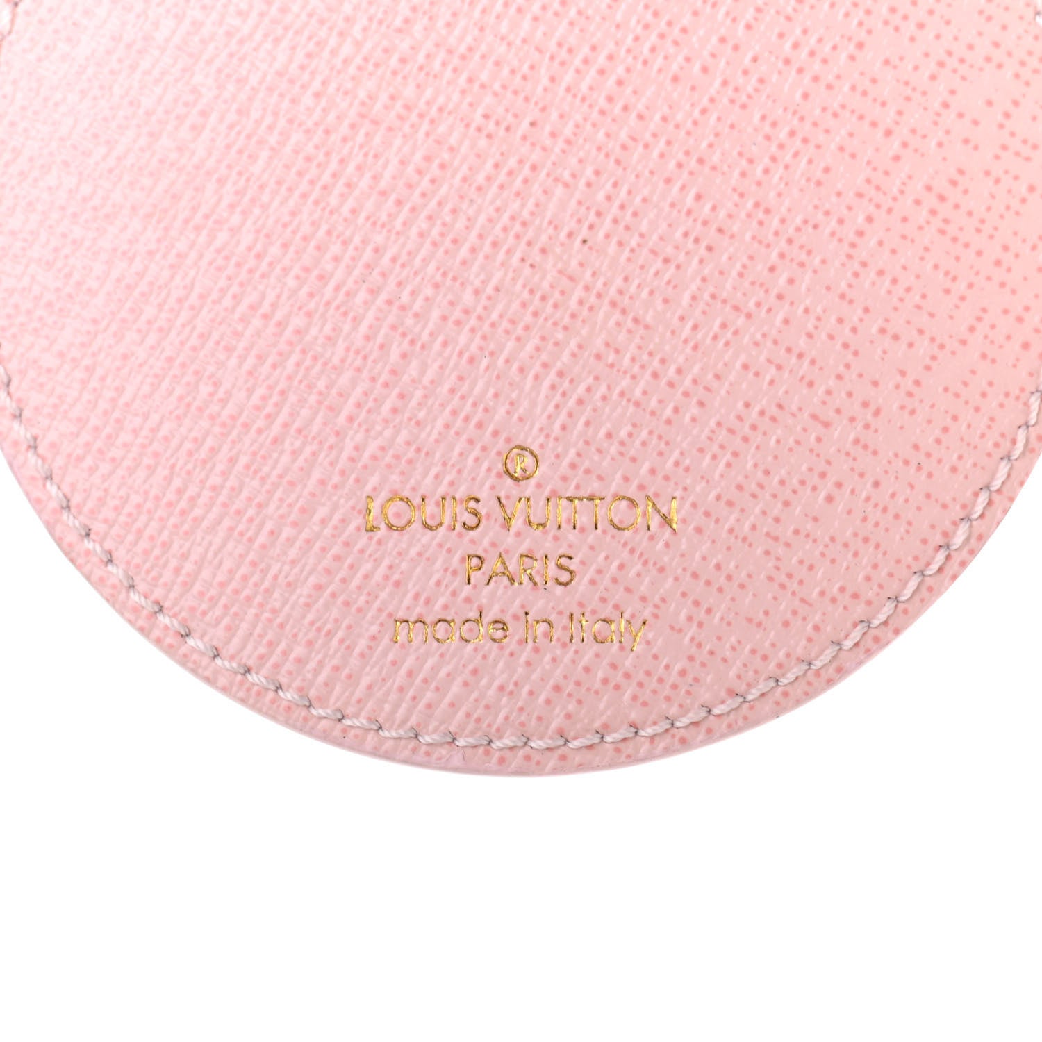 Louis Vuitton Monogram LV Mirror Bag Charm Key Holder Rose Ballerine 4 of 5
