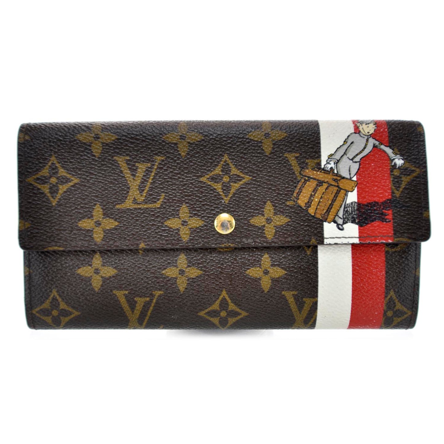 Monogram Groom Sarah Wallet