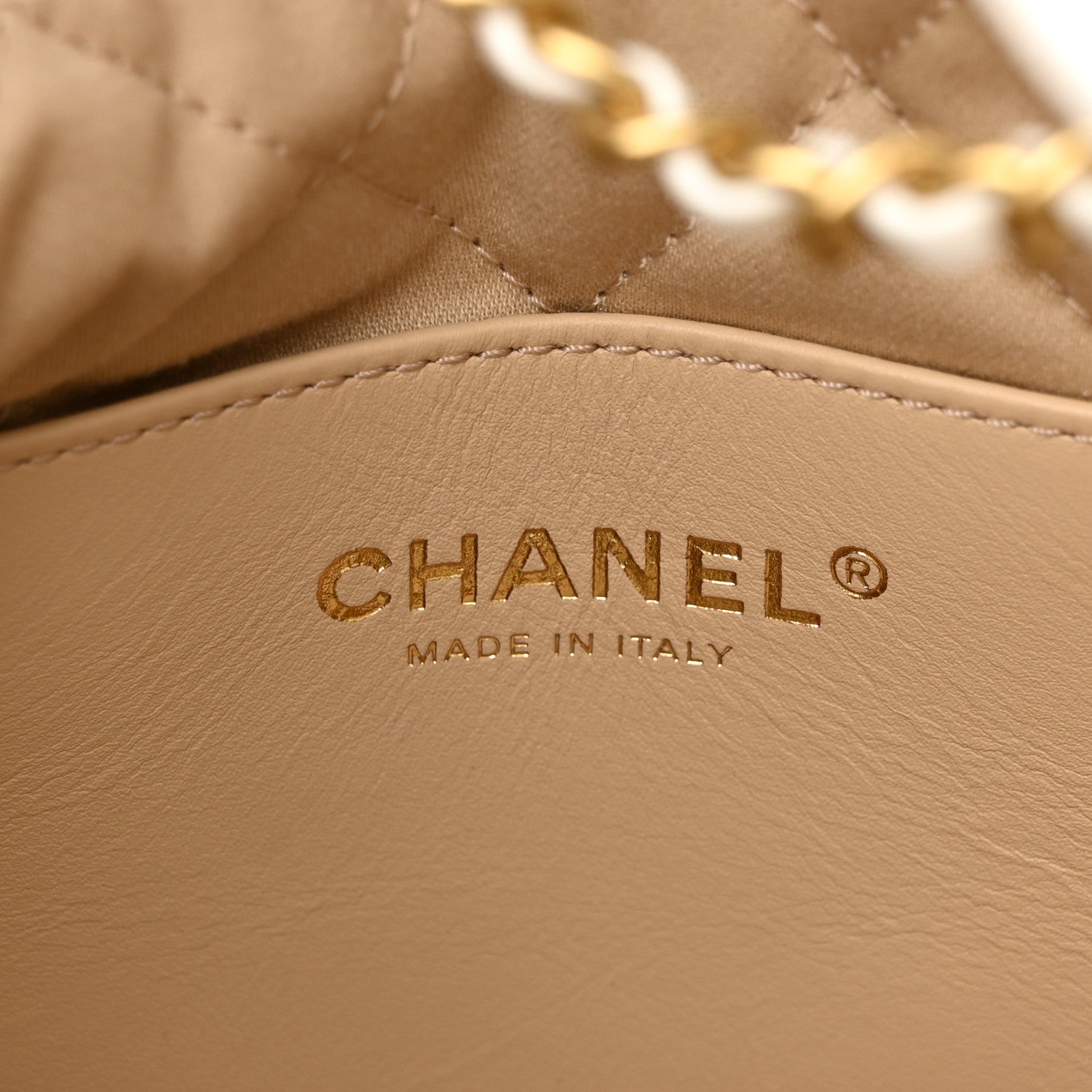 Chanel Shiny Calfskin Quilted Mini Chanel 22 White 6 of 10