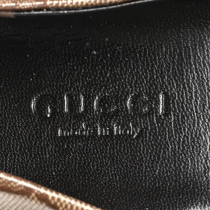 Gucci Crystal Monogram Bow Pumps 38.5 Beige Ebony Testa Di Moro 8 of 10