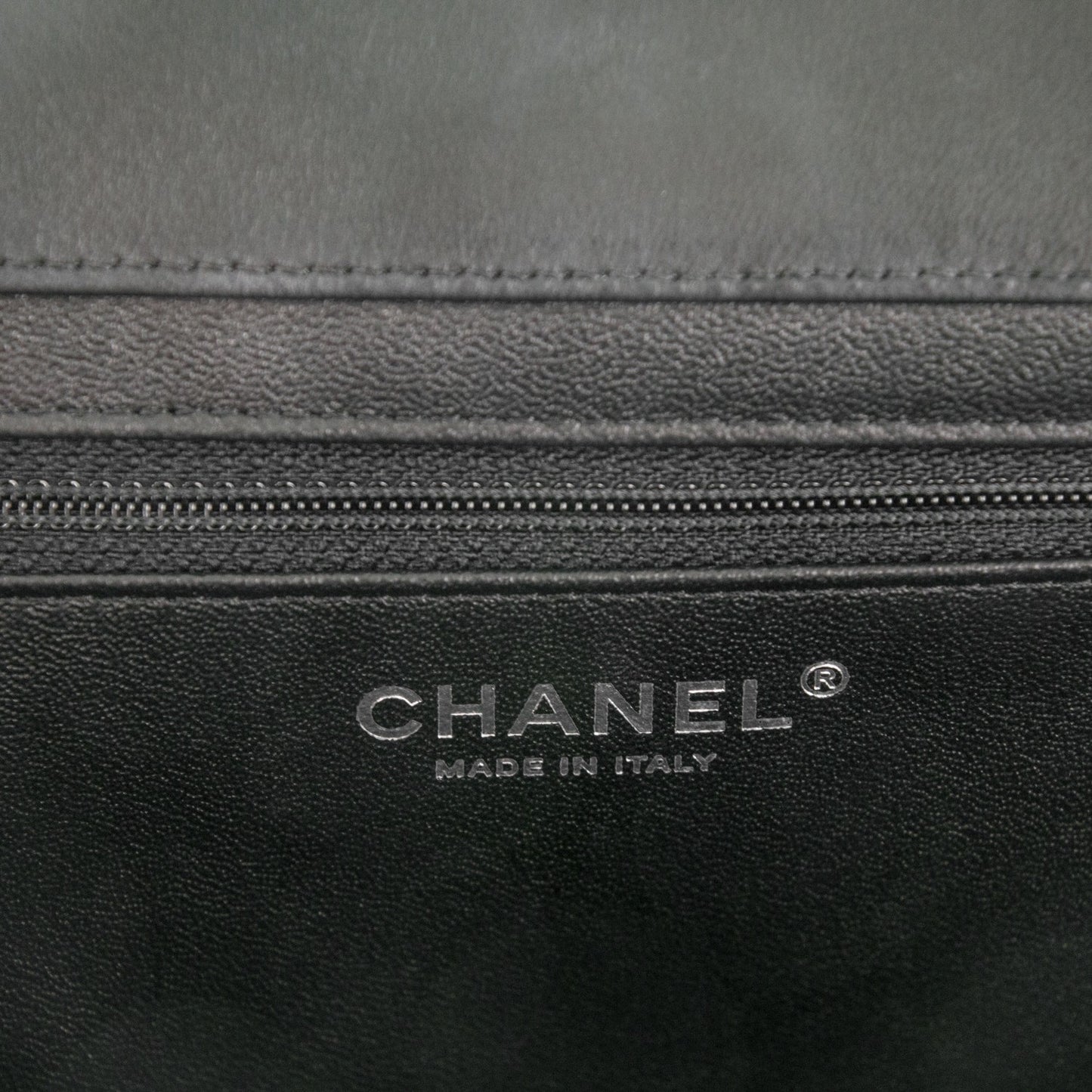Lambskin Quilted Framed Clutch Black