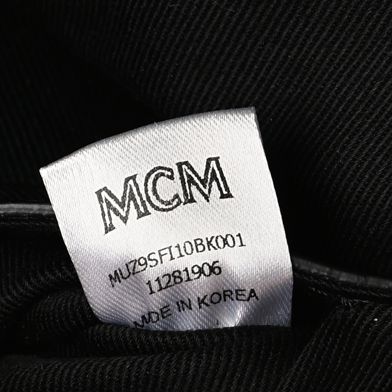 MCM Visetos Studded Belt Bag Black 7 of 11