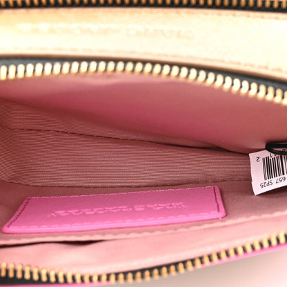 Marc Jacobs Saffiano Small Snapshot Camera Bag Pink Multicolor 4 of 9