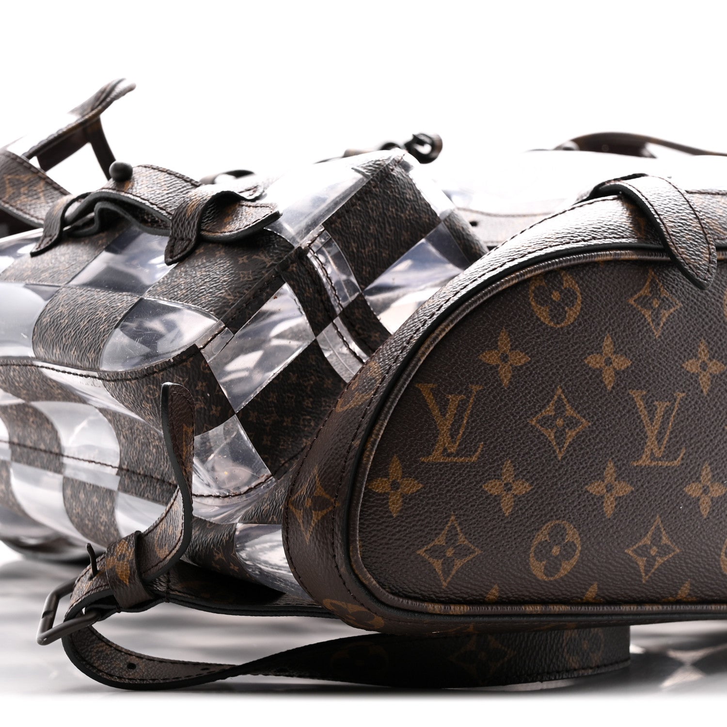 Louis Vuitton PVC Monogram Chess Christopher GM 8 of 9