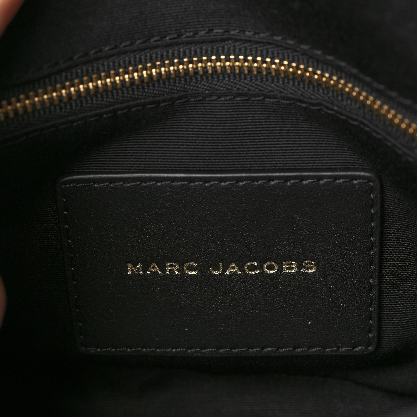 Calfskin The J Marc Shoulder Bag Black