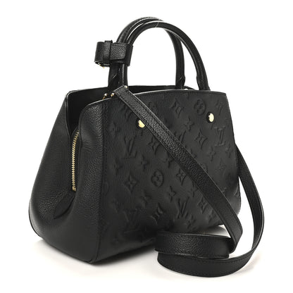 Louis Vuitton Empreinte Montaigne BB Black 3 of 9