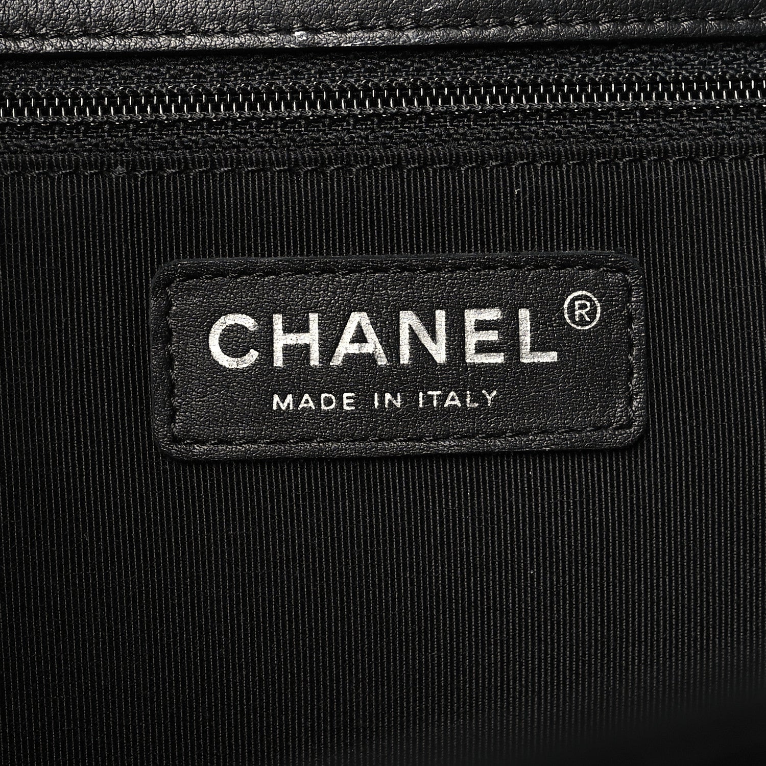 Chanel Calfskin Quilted Flap Tote Black 6 of 11