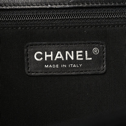 Chanel Calfskin Quilted Flap Tote Black 6 of 11
