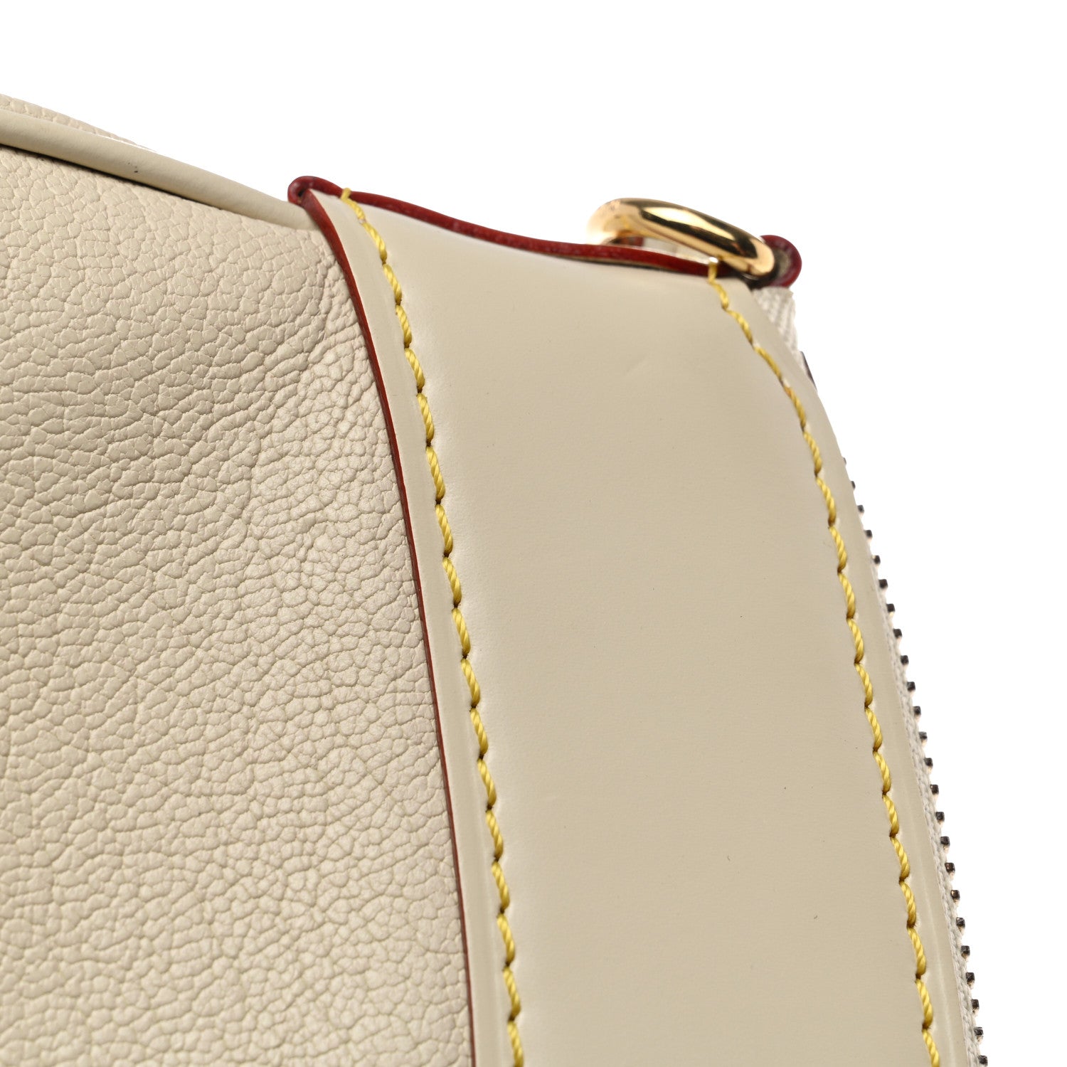 Louis Vuitton Suhali Lockit Clutch White 10 of 10