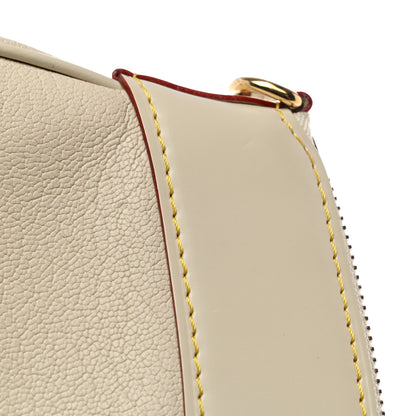 Louis Vuitton Suhali Lockit Clutch White 10 of 10