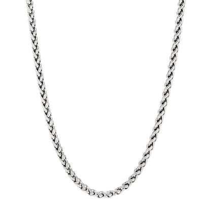 David Yurman Sterling Silver 4mm Wheat Chain Necklace 1 of 5
