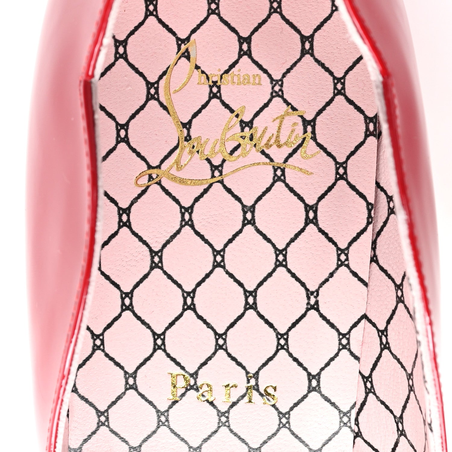 Christian Louboutin Patent Chick Up 100 Pumps 37 Loubi 8 of 9
