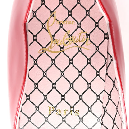Christian Louboutin Patent Chick Up 100 Pumps 37 Loubi 8 of 9