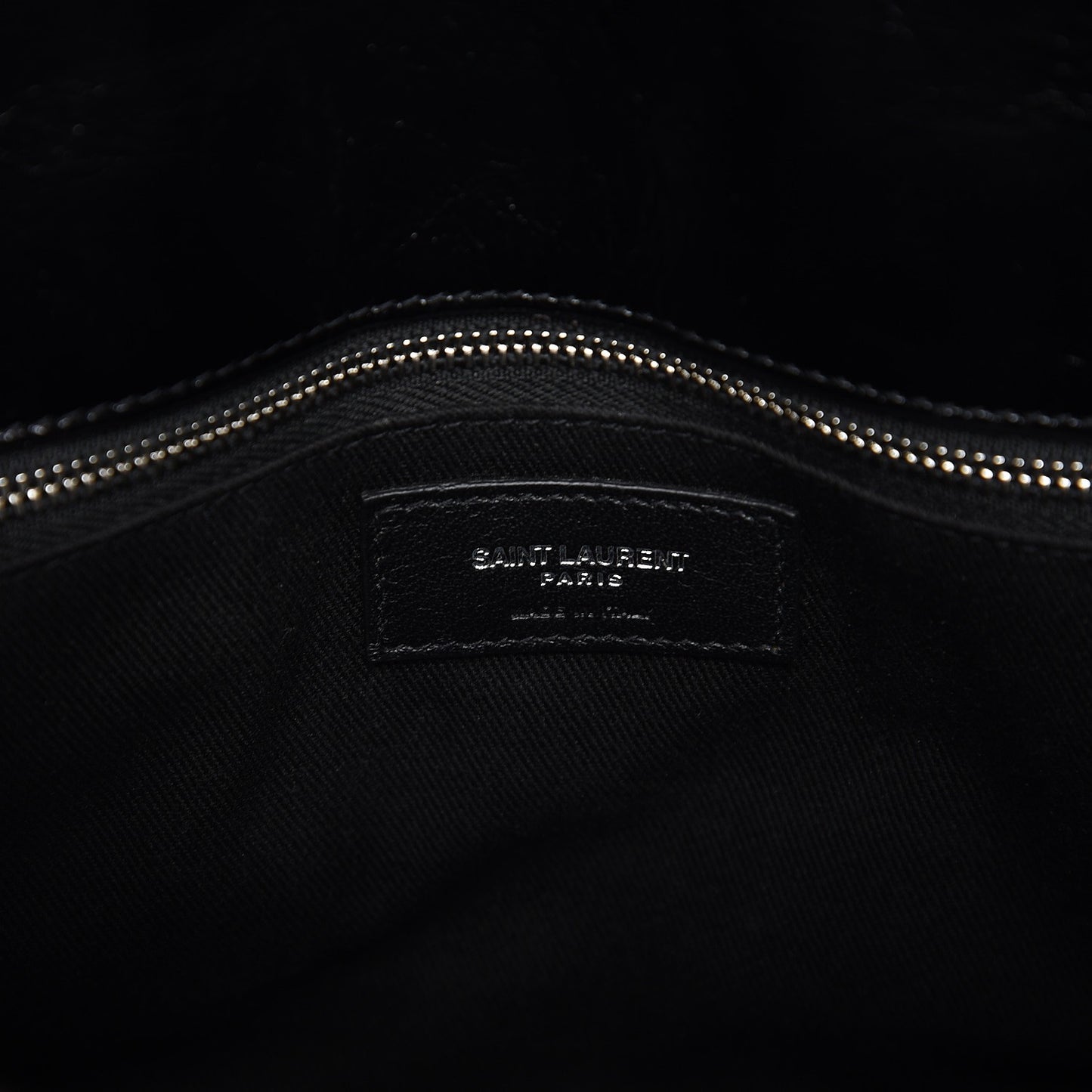 Glace Calfskin Baby Souple Sac De Jour Black