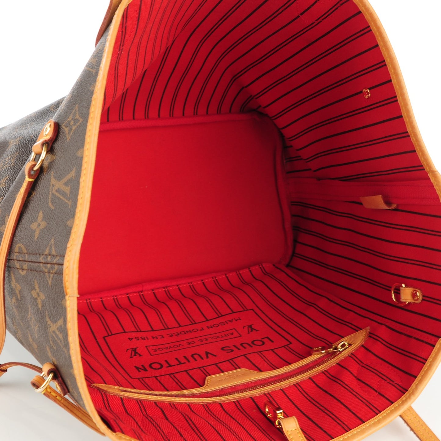 Monogram Neverfull MM Pivoine