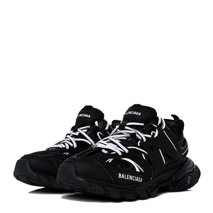 Balenciaga Mesh Nylon Mens Track LED Sneakers 37 Black 3 of 7