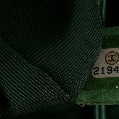 Chanel Caviar Quilted Large Classic Shopping Tote Green 7 of 10