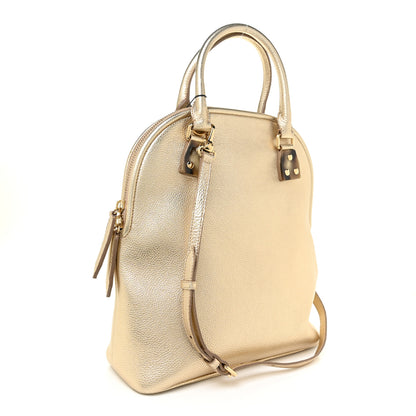 Burberry Prorsum Grainy Calfskin Medium Bloomsbury Gold 3 of 12