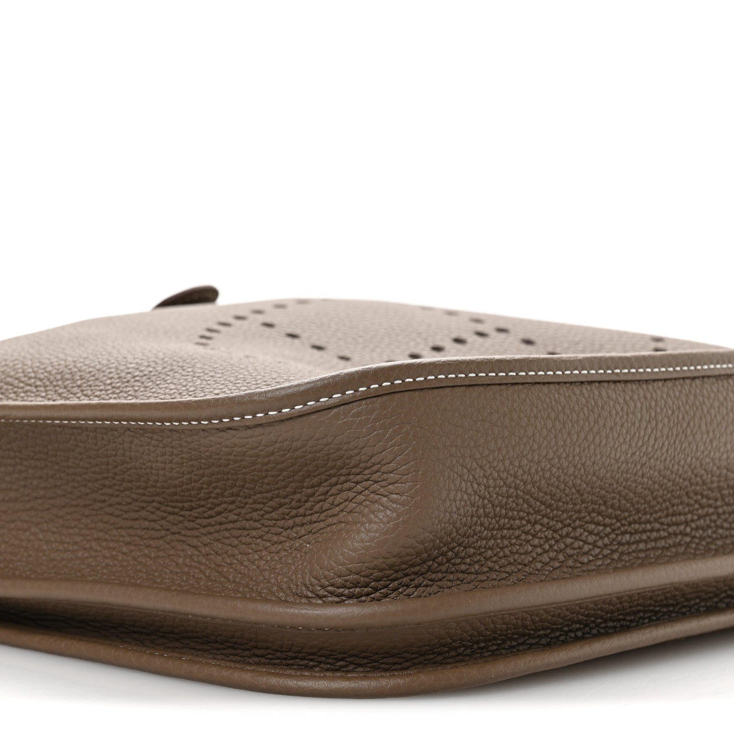 Hermes Taurillon Clemence EVELYNE III PM Etoupe 9 of 11