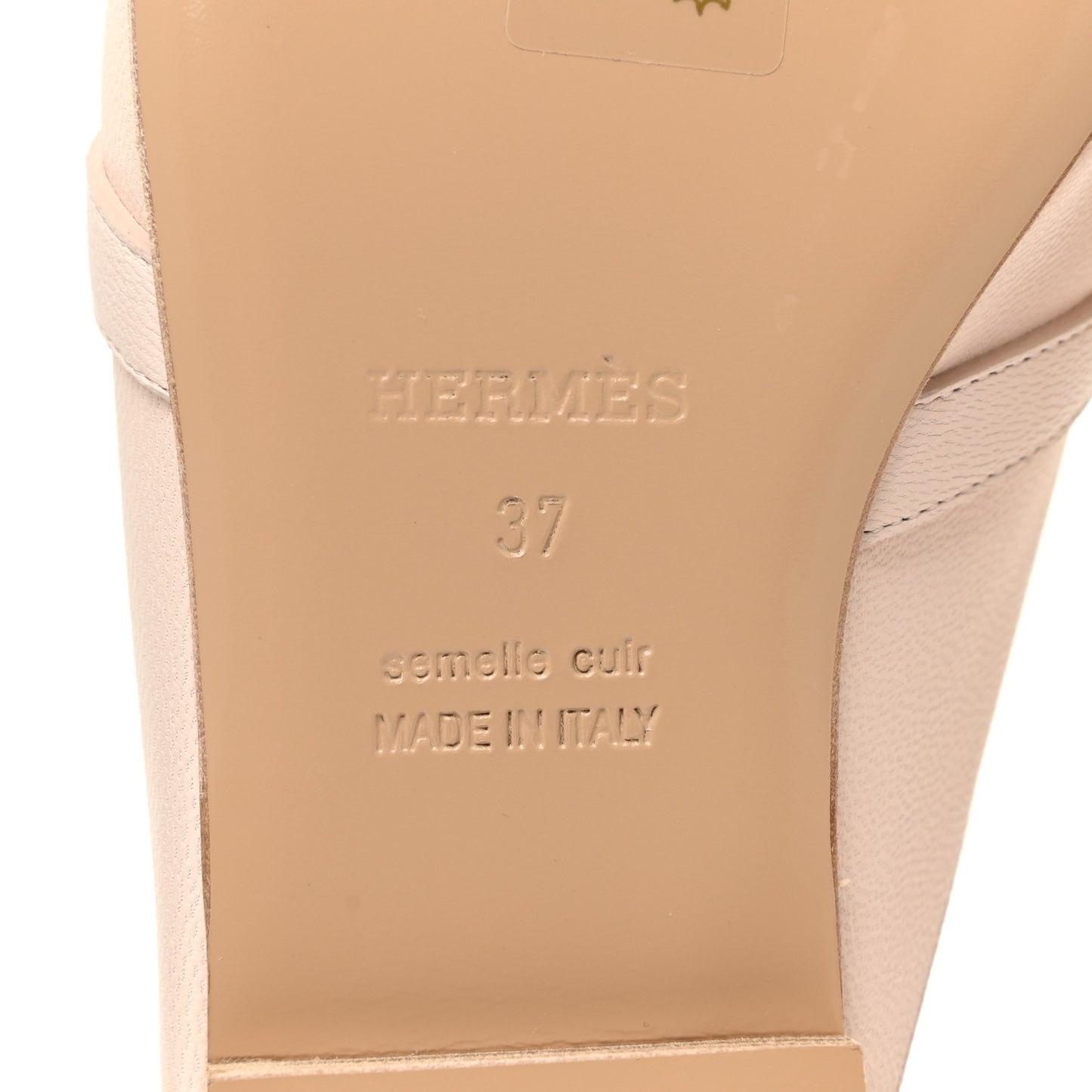 Goatskin Oz Mules 37 Blanc Poros