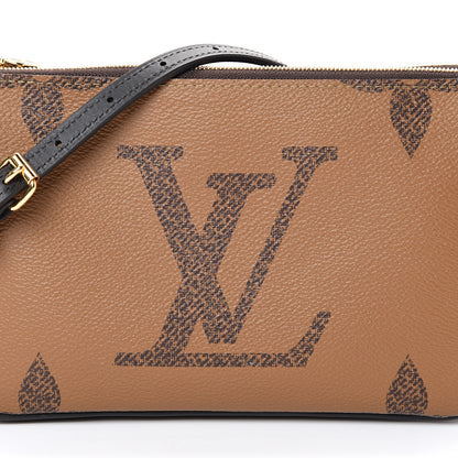 Louis Vuitton Reverse Monogram Giant Double Zip Pochette 8 of 10