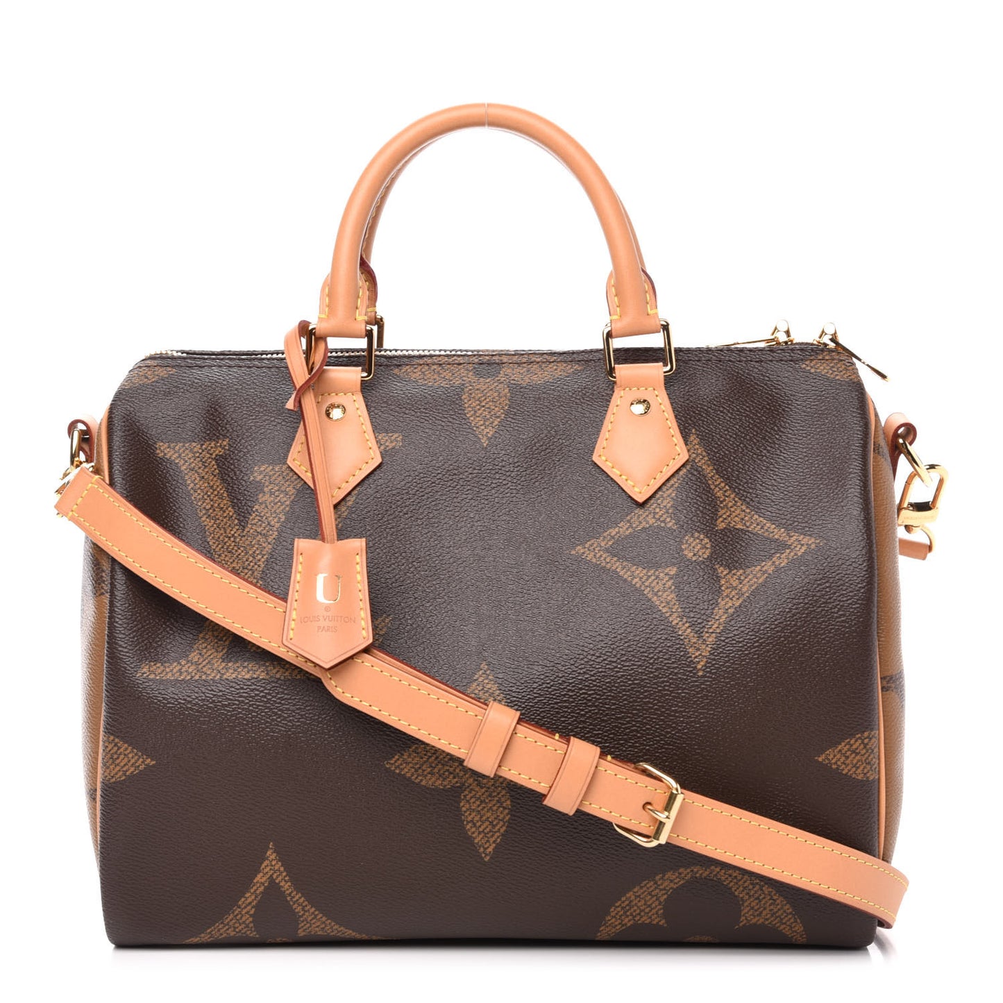 Reverse Monogram Giant Speedy Bandouliere 30