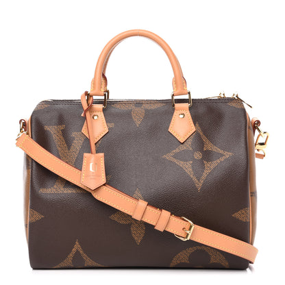 Louis Vuitton Reverse Monogram Giant Speedy Bandouliere 30 1 of 11