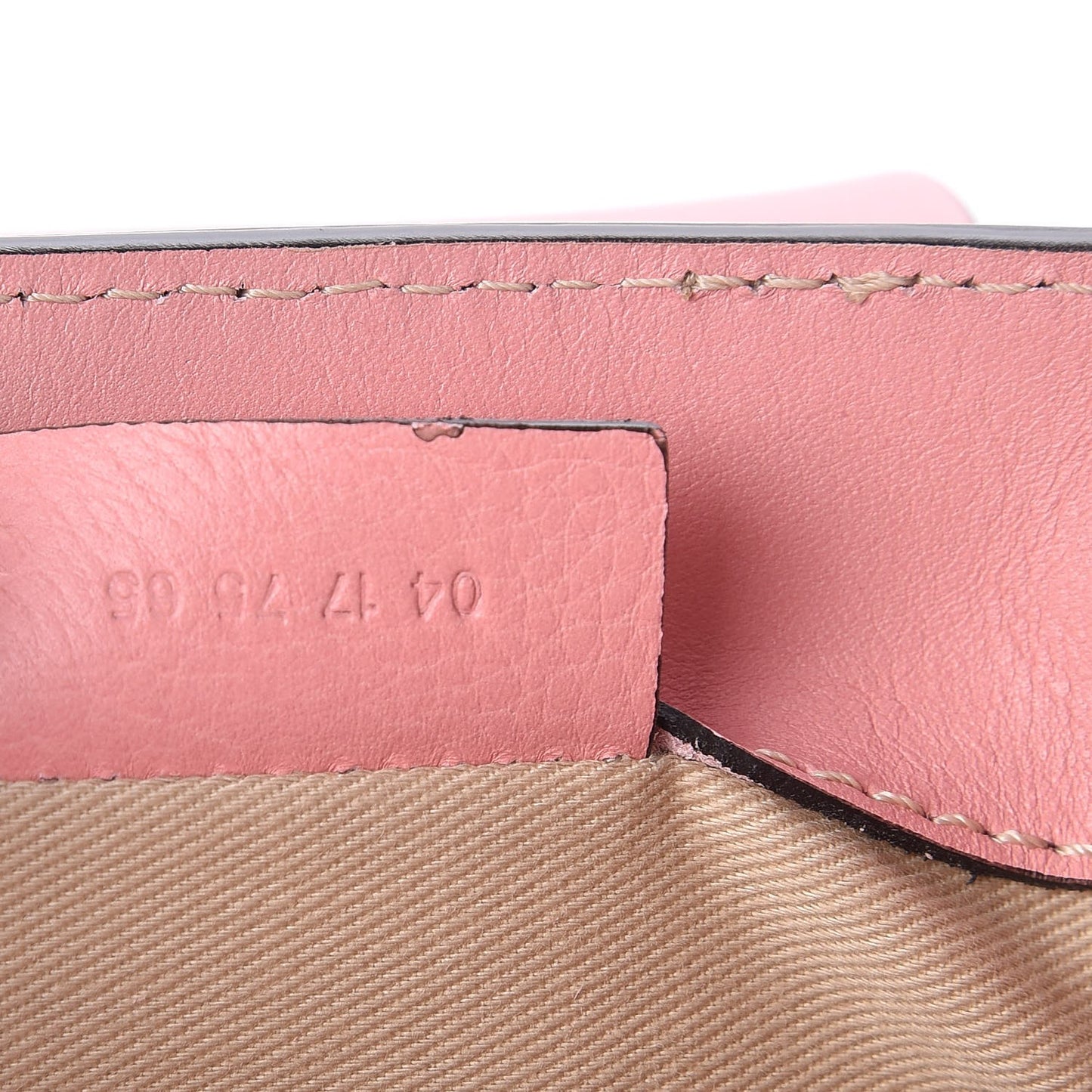 Suede Calfskin Mini Faye Backpack Washed Pink