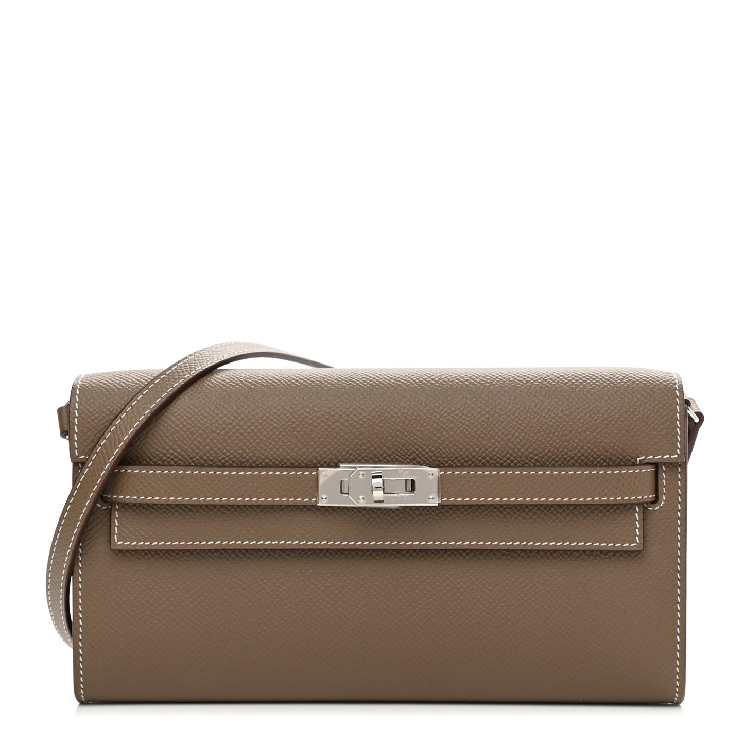 Epsom Kelly Wallet To Go Etoupe
