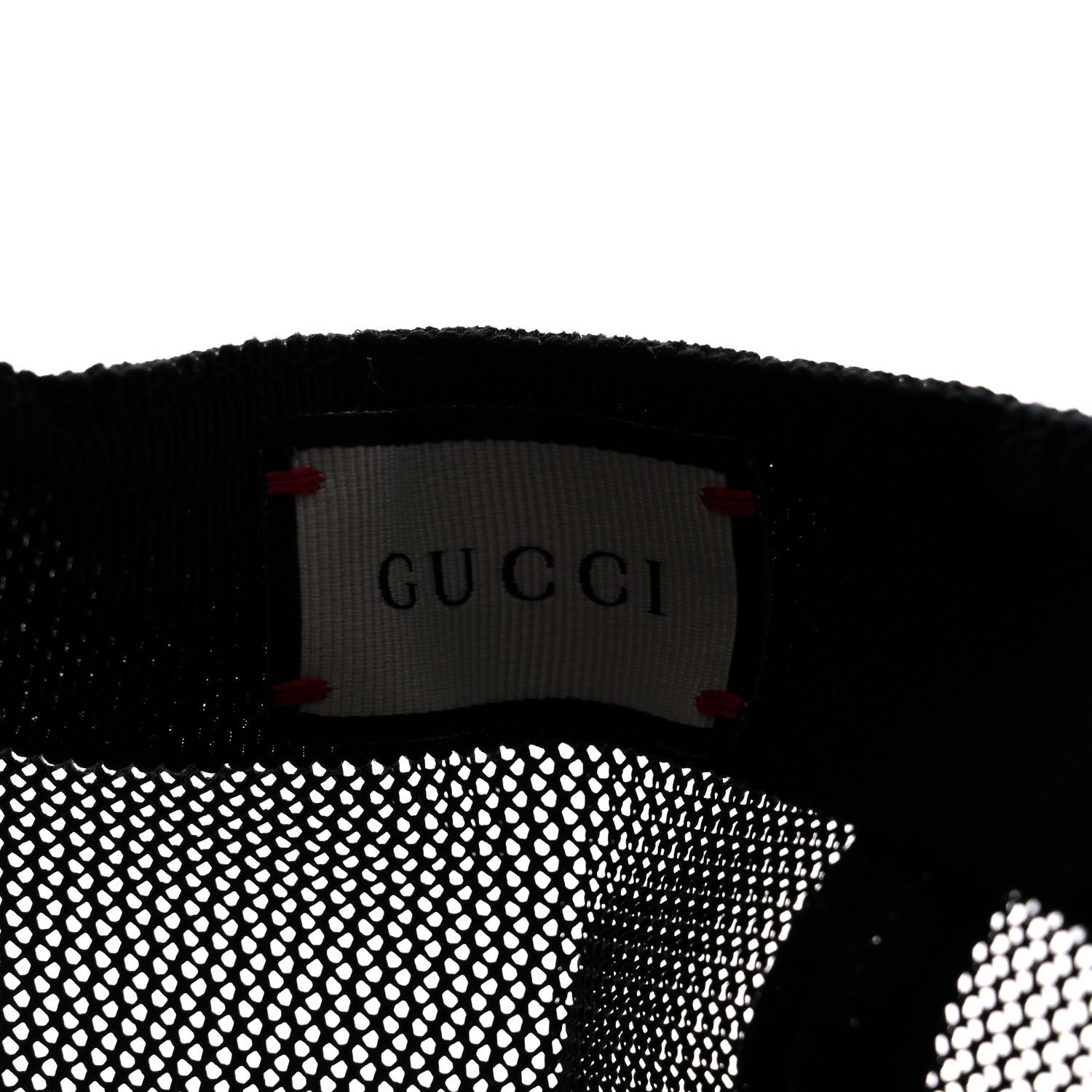 Gucci X SEGA Calfskin GUCCY Stars Baseball Hat M Black Gold 9 of 10