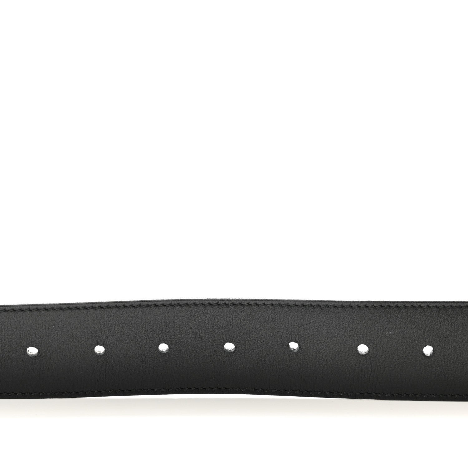 Gucci Moon Calfskin Nickel Double G 40mm Belt 90 36 Black 5 of 5