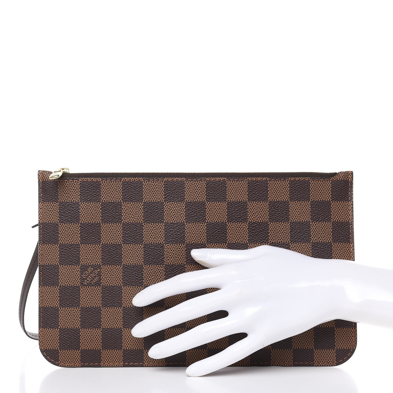 Louis Vuitton Damier Ebene Neverfull MM GM Pochette 2 of 7