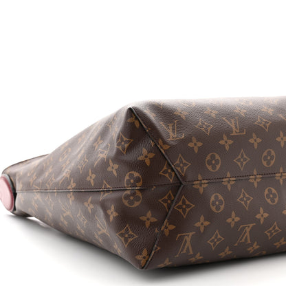 Louis Vuitton Monogram Flower Hobo Bordeaux 8 of 9