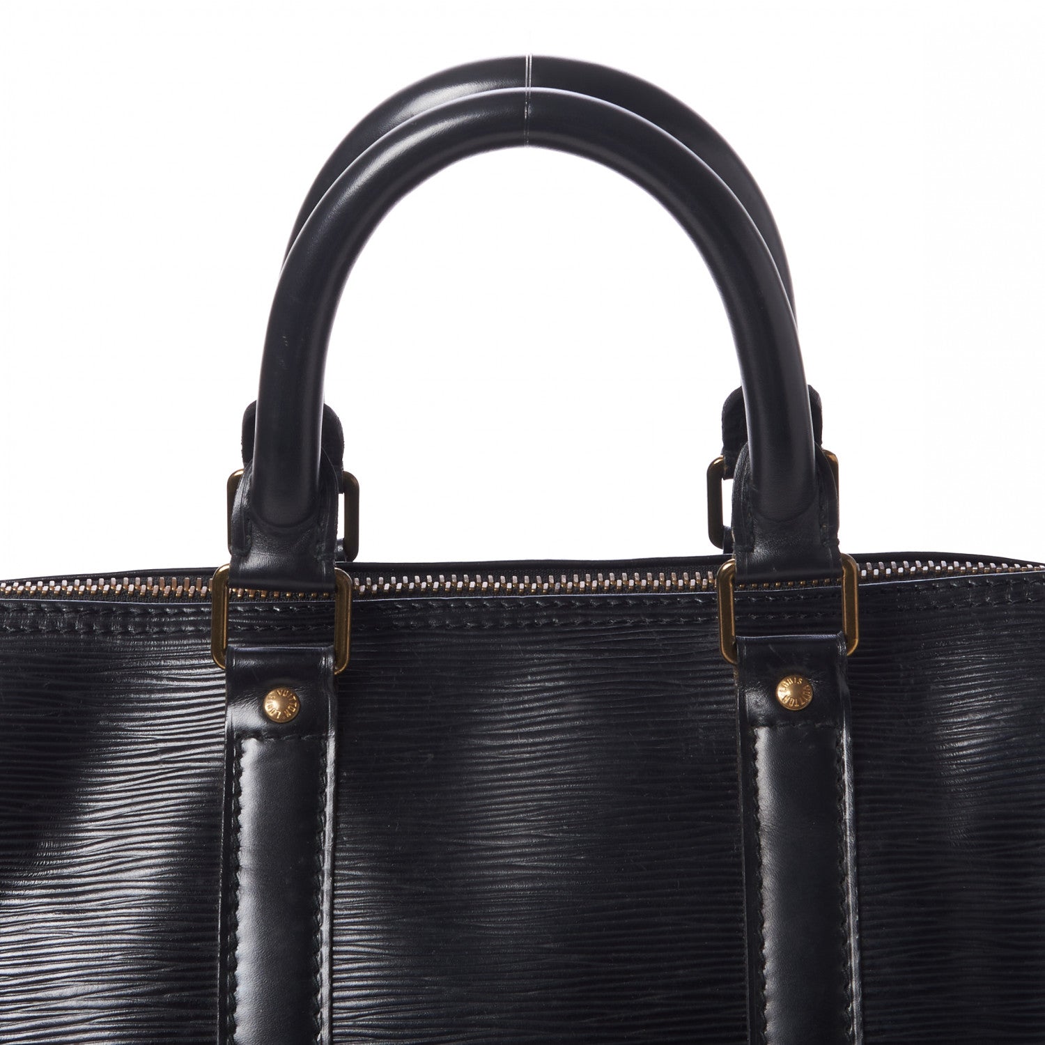 Louis Vuitton Epi Keepall 45 Black 8 of 9