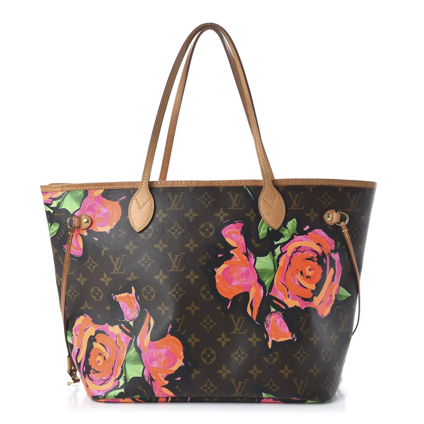 Monogram Roses Neverfull MM