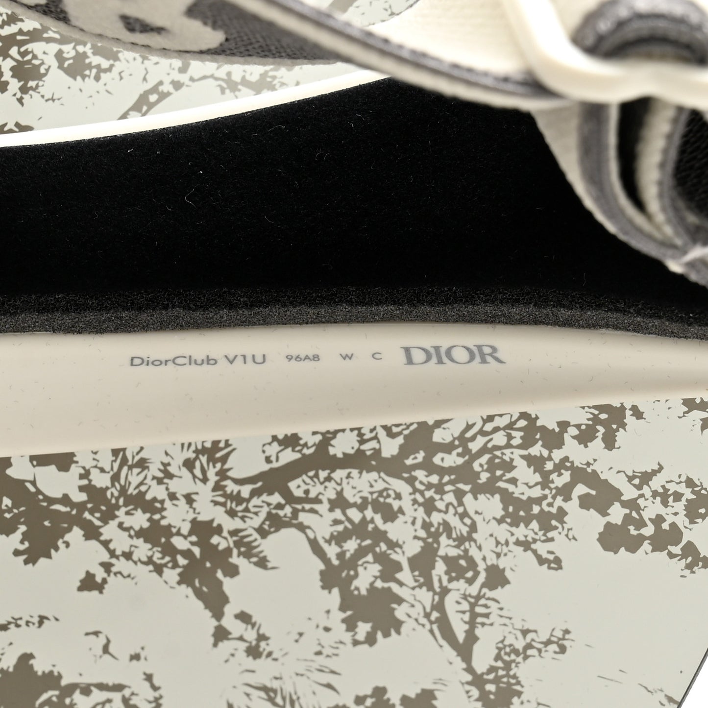 Toile de Jouy DiorClub V1U Sun Visor White