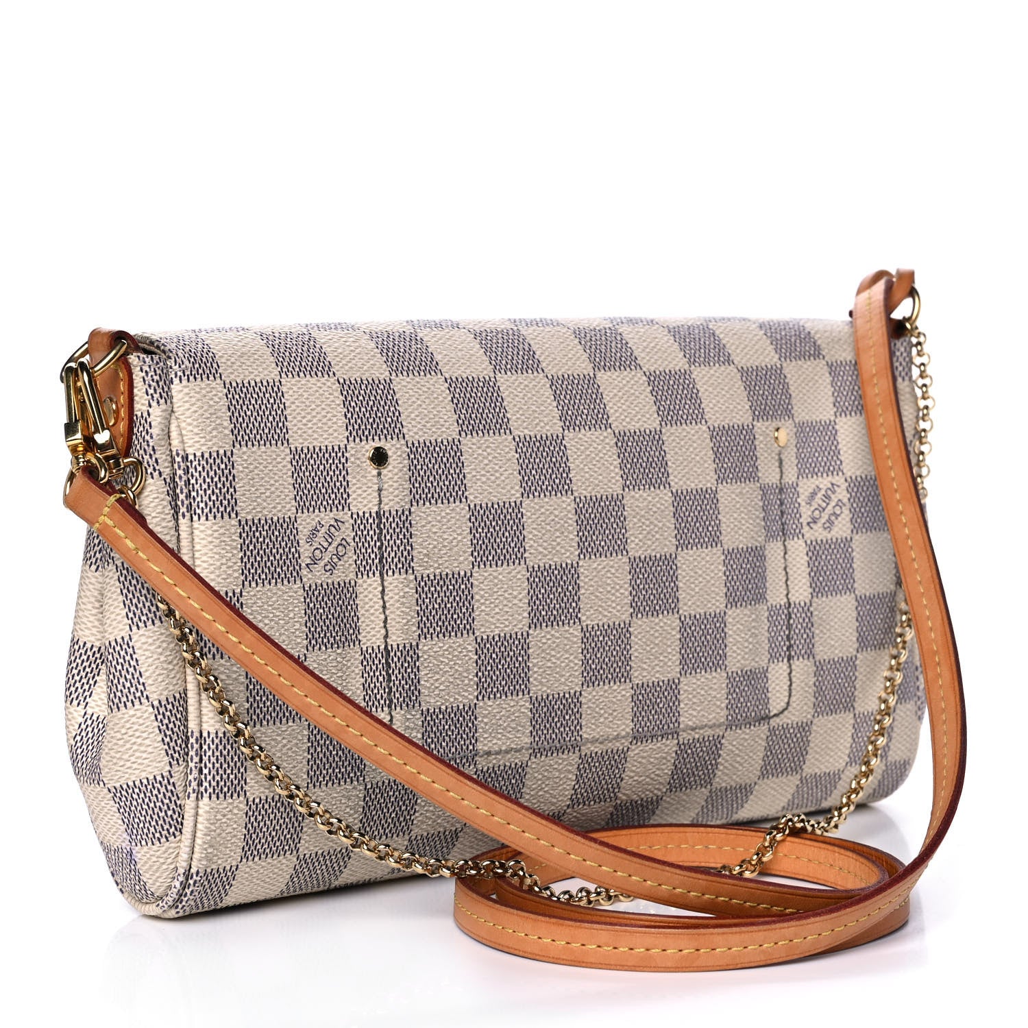 Louis Vuitton Damier Azur Favorite MM 3 of 16