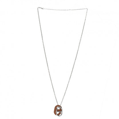 Hermes Swift O'Maillon Pendant Necklace Gold 3 of 7