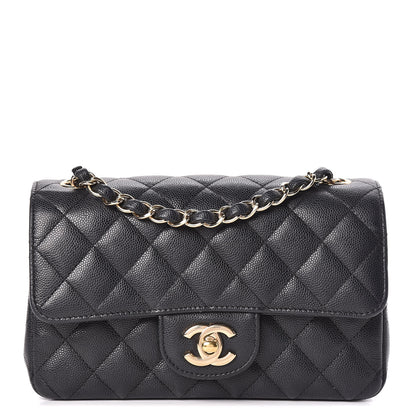 Chanel Caviar Quilted Mini Rectangular Flap Black 1 of 12