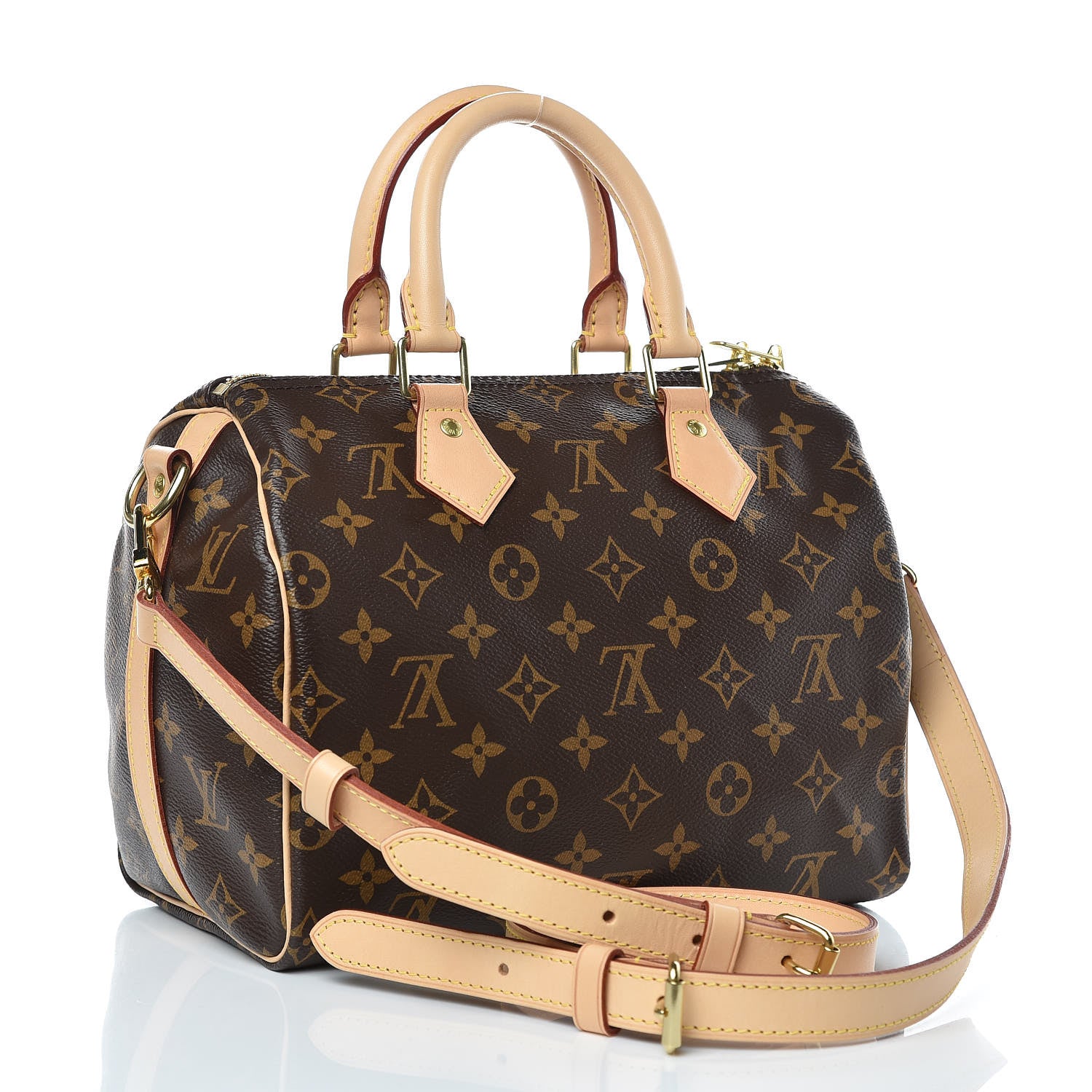 Louis Vuitton Monogram Speedy Bandouliere 25 3 of 9