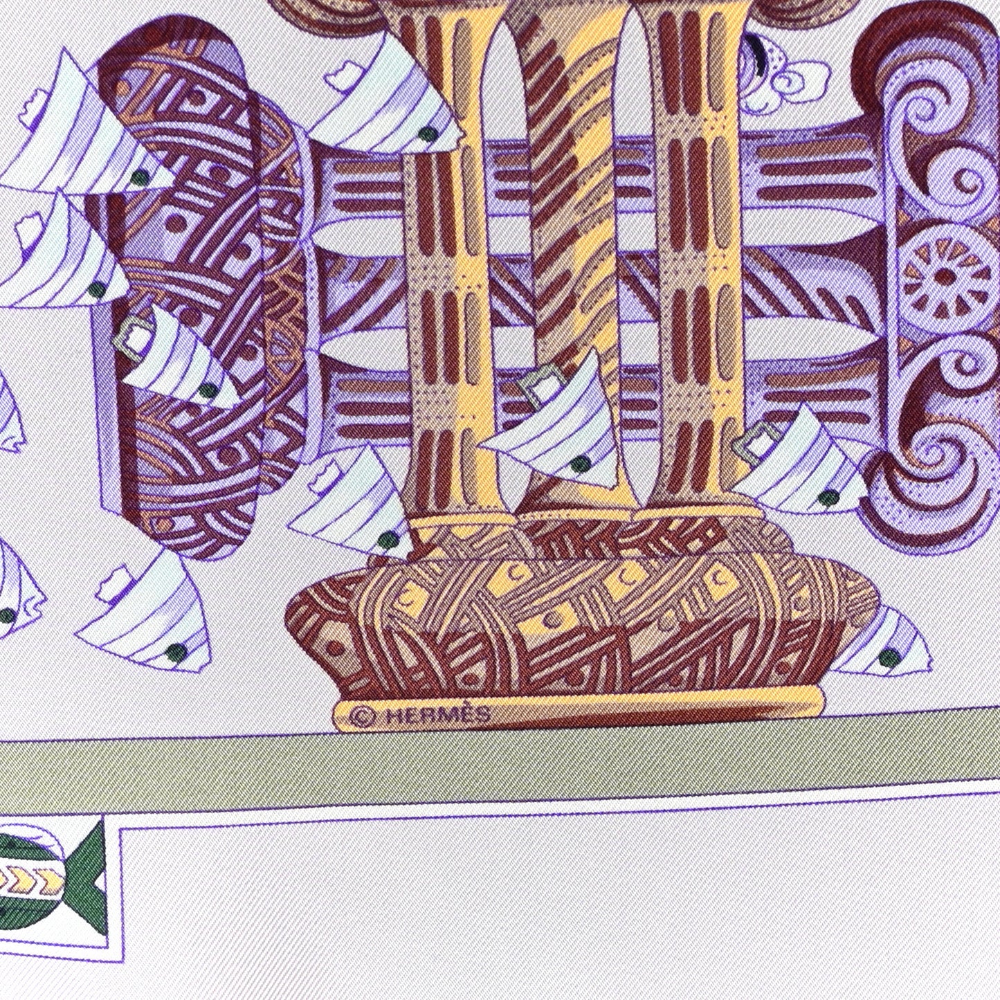Silk Rencontre Oceane Scarf 90