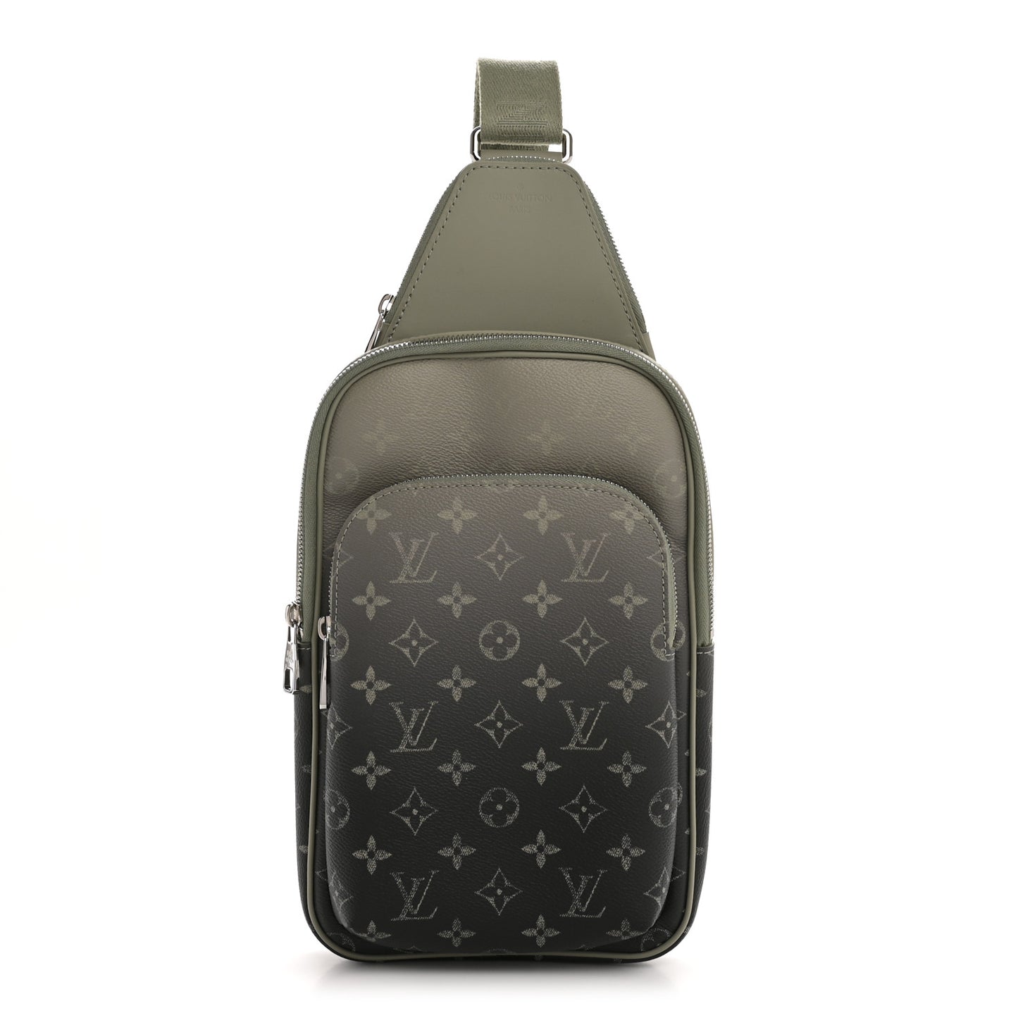 Monogram Gradient Avenue Sling Bag NM Kaki
