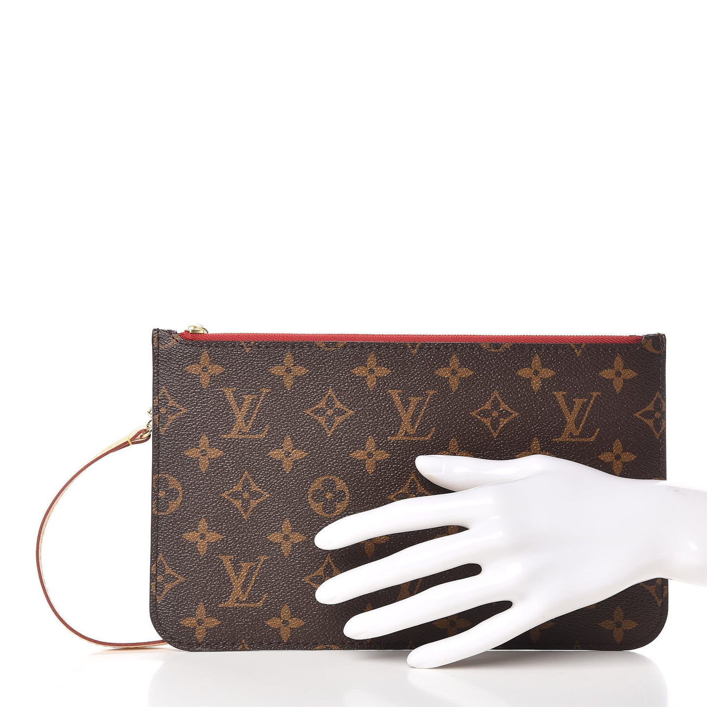 Monogram Neverfull MM GM Pochette Cherry