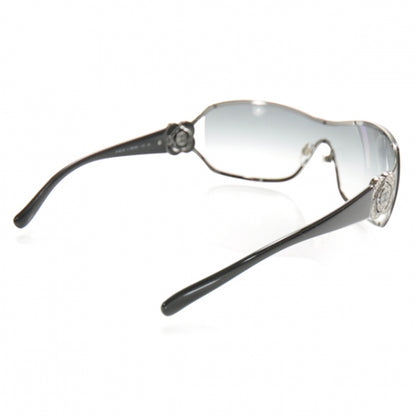 Chanel Camellia CC Sunglasses 4164-B Black 2 of 8