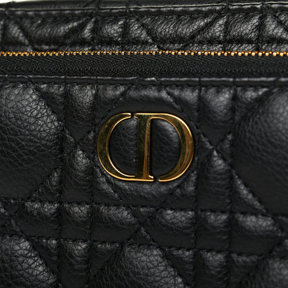 Christian Dior Supple Calfskin Caro Double Pouch Black 5 of 5