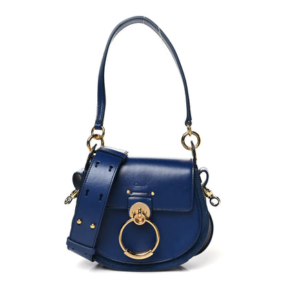 Chloe Calfskin Small Tess Bag Smoky Blue 1 of 11